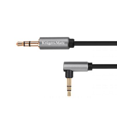 Kabel Jack 3,5 mm konektor/Jack 3,5 mm konektor 1m KRUGER & MATZ KM1232 Basic
