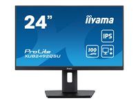 LED monitor - 24" - 2560 x 1440 WQHD @ 100 Hz - IPS - 300 cd/m² - 1000:1 - 0.5 ms - HDMI, DisplayPort - reproduktory - černá, matná