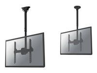 Držák - plný pohyb - pro Displej LCD - černá - velikost obrazovky: 32"-60" - stropní montáž