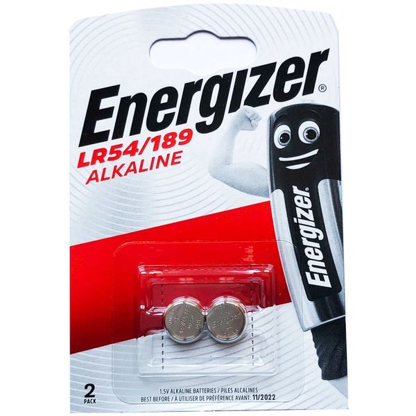 ENERGIZER LR54/189, Baterie, AG10, G10A, 1.5V 2ks