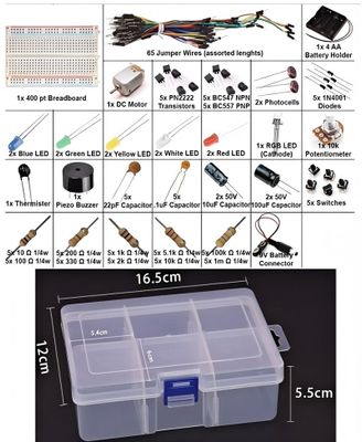 Sada elektronických součástek 04