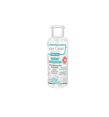 CyberClean POWER GEL - instant liquid sanitizer 2 oz / 60 ml (47030)
