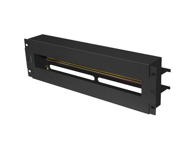Lanberg 19" 3U napěťový rozváděč s din lištou TS-35 černý