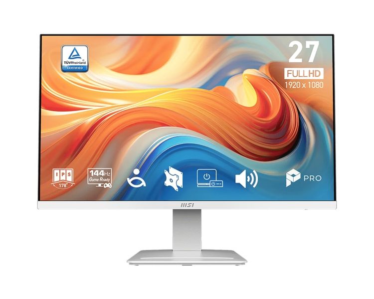 MSI Pro/MP273W E14A/27"/IPS/FHD/144Hz/1ms/Bílá/3R