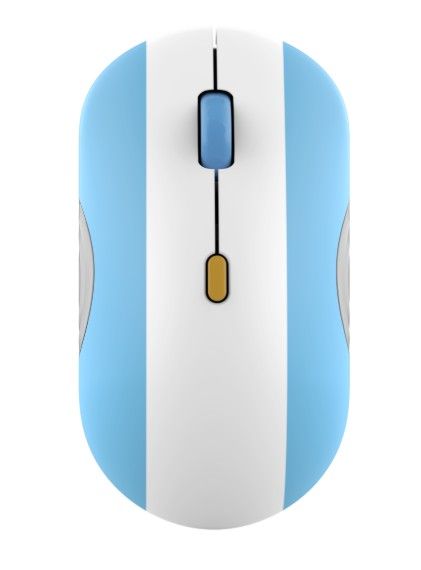 Lenovo 350 Fan edition - Argentina/Kancelářská/Optická/1 600 DPI/Bezdrátové Bluetooth/Modrá