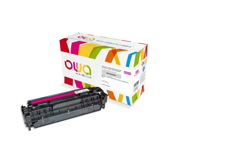 OWA Armor toner kompatibilní s HP CE413A, 2600st, červená/magenta