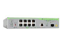 Přepínač - neřízený - 8 x 10/100/1000 + 1 x 100/1000/2.5G/5G/10G (uplink) + 1 x 1 Gigabit / 10 Gigabit SFP+ (uplink) - Lze montovat do rozvaděče