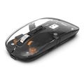 HAMA WM-600, Bezdrátová myš, BT/RF, transparentní