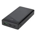 DELTACO PB-C1001, Powerbank 20000mAh, C čierna