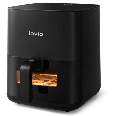 LOVIO PureFry, Horkovzdušná fritéza, 1450 W, černá