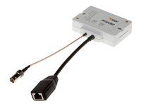 Konvertor síťových médií - 100Mb LAN - přes Coax - 10Base-T, 100Base-TX - RJ-45 / BNC