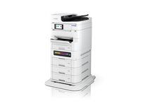Epson WorkForce Pro EM-C8101 BA - Multifunkcní tiskárna - barva - tryskový - A3 (média) - až 22 stran/min. (kopírování) - až 26 stran/min. (tisk) - 400 listy - 33.6 Kbps - USB 2.0, hostitel USB, USB 3.0, Gigabit LAN, Wi-Fi(ac)