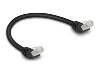RJ45 Network Cable Cat.6A S/FTP 45° upwa