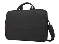 Brašna na notebook - 16" - černý s červeným zvýrazněním