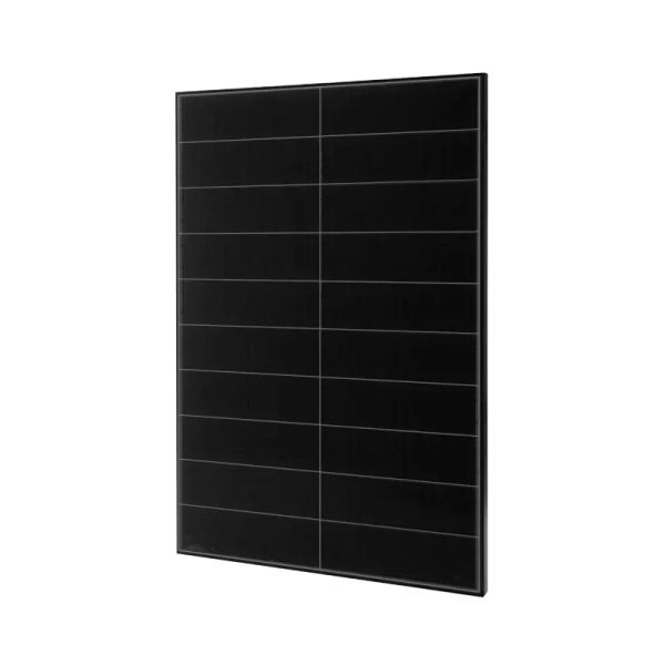 Solární panel 12 V/50 W shingle monokrystalický černý rám SOLARFAM