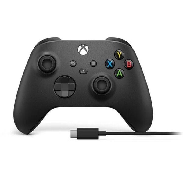 XBOX Bezdrátový Gamepad, Black + USB-C Cable