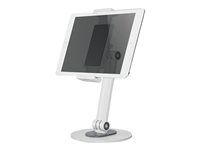 Montážní sada (držák) - pro tablet - bílá - velikost obrazovky: 4.7"-12.9" - na stůl