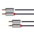 Kabel 2x Cinch konektor / 2x Cinch konektor 3m KRUGER & MATZ KM1211 Basic