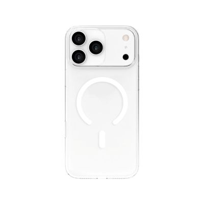 ER Ochranný kryt Mag Slim pro iPhone 17 Pro Max - průhledný