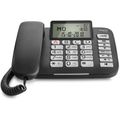 GIGASET DL580, Telefonní přístroj černý