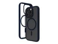 Zadní kryt pro mobilní telefon - kompatibilita s MagSafe - plast - modrá, čirá zadní strana - pro Apple iPhone 16 Pro