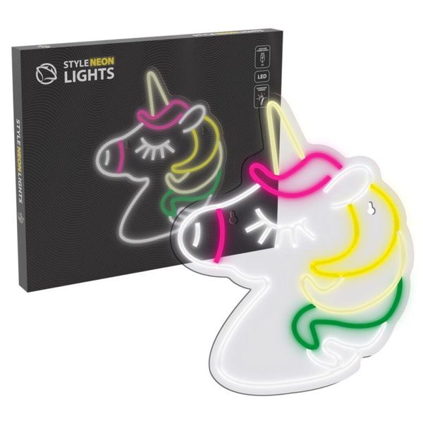 MANTA JEDNOROŽEC II LED Neon plexi dekorace