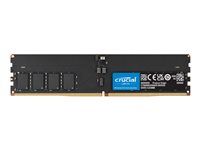 Crucial - DDR5 - modul - 64 GB - DIMM 288-pin - 3200 MHz / PC5-51200 - CL52 - 1.1 V - hodinový nepředzpracovaný - on-die ECC - černá