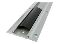 Upevňovací komponent (nástěnná kolejnice 10 palců (25,4 cm), krytka kanálu) - hliník - pro P/N: 45-353-026, 45-354-026, 80-063-200, 80-105-064, 80-107-200, 97-468-202