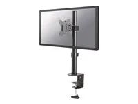 Montážní sada - plný pohyb - pro Displej LCD - černá - velikost obrazovky: 10"-32" - upevnění svorkou, průchodka, upevnitelné na stůl