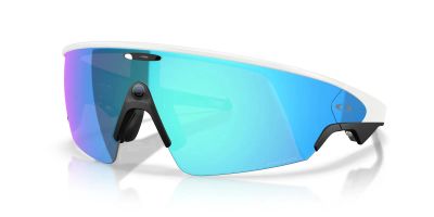 Meta Oakley Vanguard prizm sapphire lenses, white frame