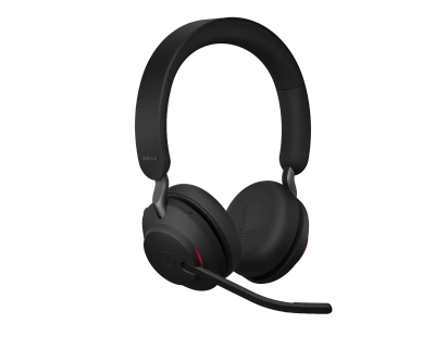 Jabra Evolve2 65/Stereo/USB-C/BT/Bezdrát/Černá