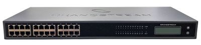 Grandstream GXW4224, VoIP, SIP, 24x FXS, 1x Gbit LAN, grafický displej, 2x RJ21, rack