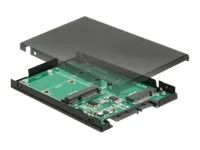 9.5 mm - Řadič úložiště - mSATA, M.2 - M.2 Card / mSATA - SATA 6Gb/s