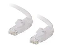 Patch kabel - RJ-45 (M) do RJ-45 (M) - 2 m - UTP - CAT 6 - lisovaný, provedení bez hrbolků, licna - bílá