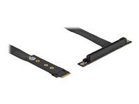 M.2 Key M to PCIe x16 NVMe Adapter angle