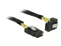 Interní kabel SAS - SAS 6Gbit/s - Mini SAS (SFF-8087) (M) rovné do Mini SAS (SFF-8087) (M) úhlový - 50 cm