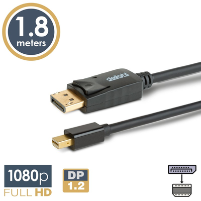 Kabel DELIGHT 20336A Mini DisplayPort 1,8 m