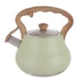 Konvice na čaj s píšťalkou ORION Greenish 3 l