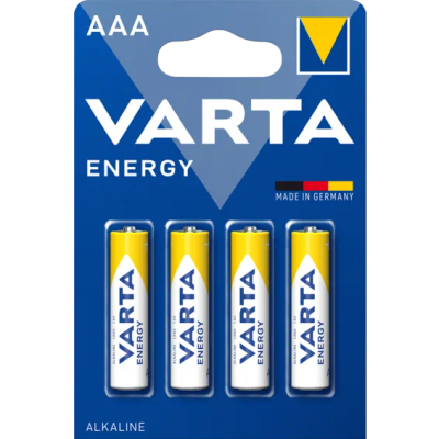 VARTA Baterie ENERGY Alkaline AAA 4ks