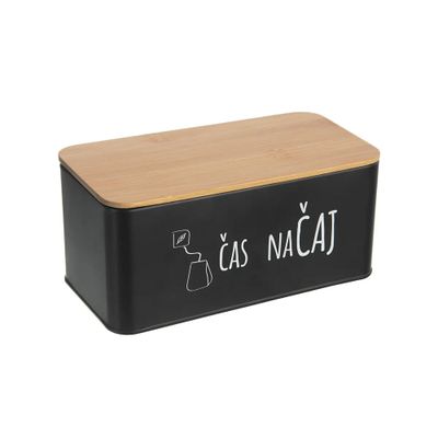 Dóza ORION Black Čas na čaj