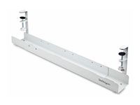 Zásuvka pro management kabelů - montáž pod stůl - bílá - 120 cm