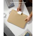 TOMTOC DUAL Sleeve pro MacBook 13,5", cookie/gold