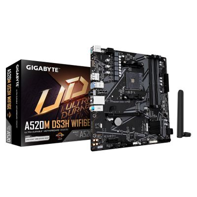 Gigabyte A520M DS3H WIFI6E/AM4/mATX