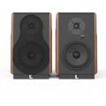 LAUDBERG M1, Bluetooth reproduktory 2.0, černá/hnědá