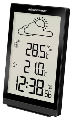 Meteostanice Bresser TemeoTrend ST RC, černá
