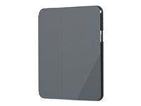 Pouzdro s klopou pro tablet - termoplastický polyuretan (TPU), polyuretan - černá - 10.9" - pro Apple 10.9-inch iPad (10. generace); iPad A16 Wi-Fi, A16 Wi-Fi + Cellular