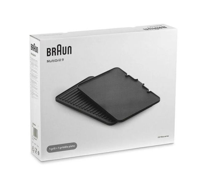Braun BRSK006 platničky na gril (hladká + rebrovaná) pre MultiGrill 9