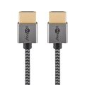 Kabel GOOBAY 75752 HDMI Slim High Speed s Ethernetem 2.0 4K 1m