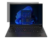 Filtr pro zvýšení soukromí k notebooku - odstranitelné - lepicí, závěsné záložky, otočné závěsy - 14"