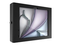 Black - Škříň - pro tablet - skleněný držák, prostor - uzamykatelný - vysoce kvalitní hliník - černá - velikost obrazovky: 11" - montážní rozhraní: 100 x 100 mm - montáž na stěnu - pro Apple 11-inch iPad Air (M2, M3, M4)
